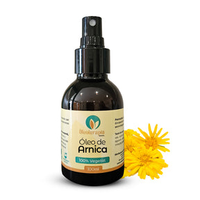 Óleo de Arnica Puro - 100% natural uso capilar e corporal