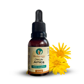 Óleo de Arnica - 100% natural uso capilar e corporal