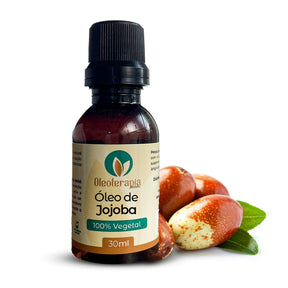 Óleo de Jojoba Puro - 100% natural uso capilar e corporal