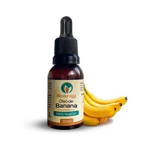 Óleo de Banana - 100% natural uso capilar e corporal
