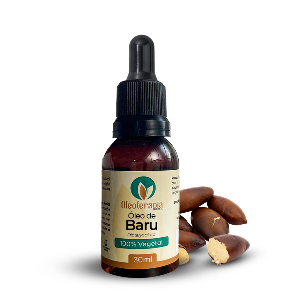Óleo de Baru (cumbaru) - Extrato oleoso e 100% natural uso capilar e corporal