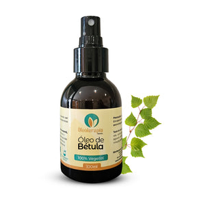 Óleo de Bétula Puro - 100% natural uso capilar e corporal