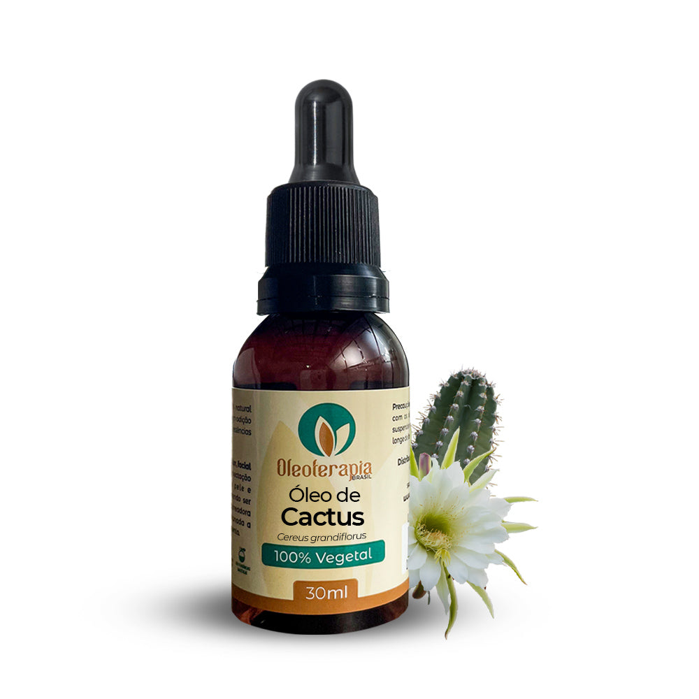 Óleo de Cactus - Extrato oleoso 100% natural uso capilar e corporal