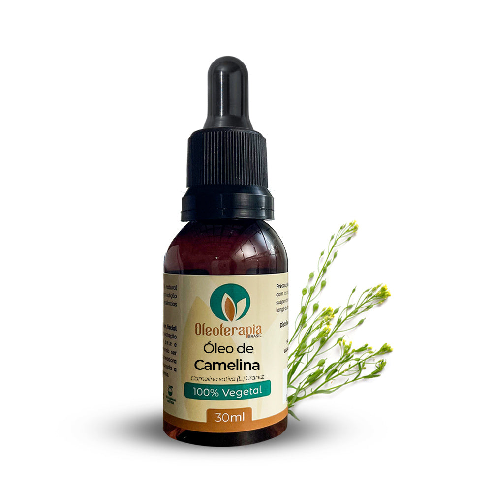 Óleo de Camelina - 100% natural uso capilar e corporal