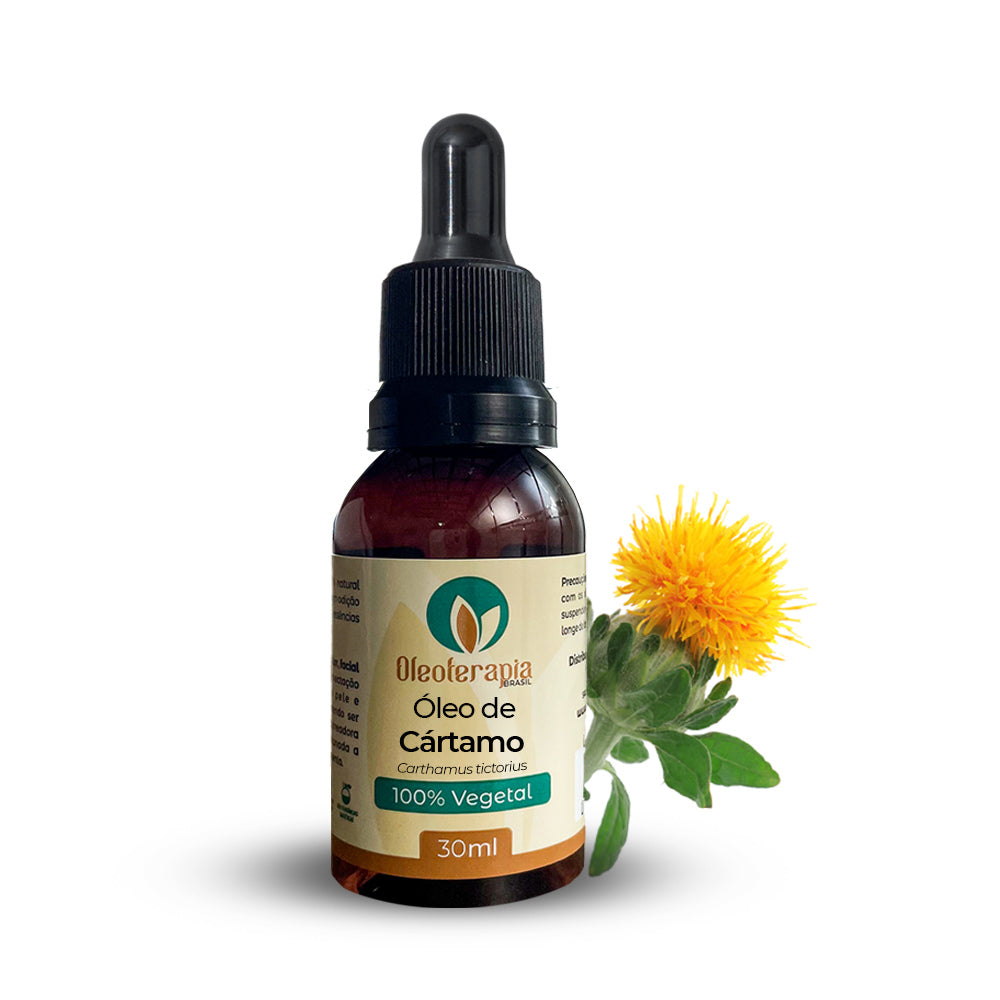 Óleo de Cártamo - 100% natural uso capilar e corporal