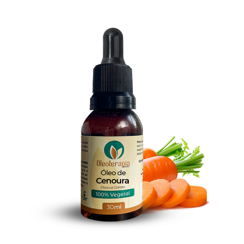 Óleo de Cenoura - 100% natural uso capilar e corporal