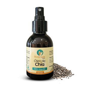 Óleo de Chia Puro - 100% natural uso capilar e corporal