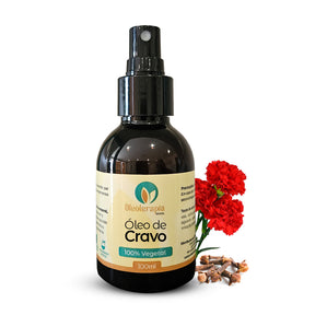 Óleo de Cravo Puro - 100% natural uso capilar e corporal