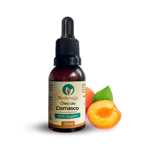 Óleo de Damasco (Apricot) - 100% natural uso capilar e corporal