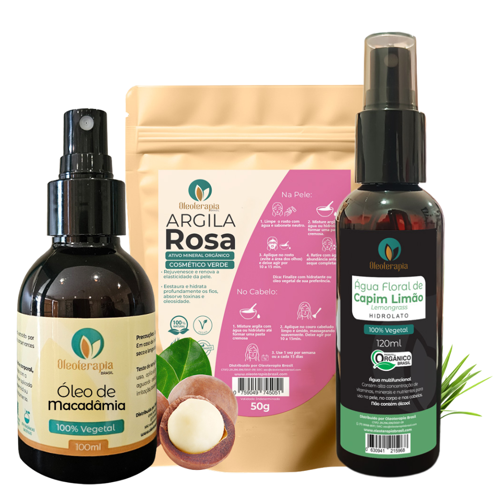 Kit Cabelos Ondulados 100% natural – Definição e Controle do Frizz  (Tipos 2A, 2B, 2C)