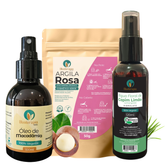 Kit Cabelos Ondulados 100% natural – Definição e Controle do Frizz  (Tipos 2A, 2B, 2C)