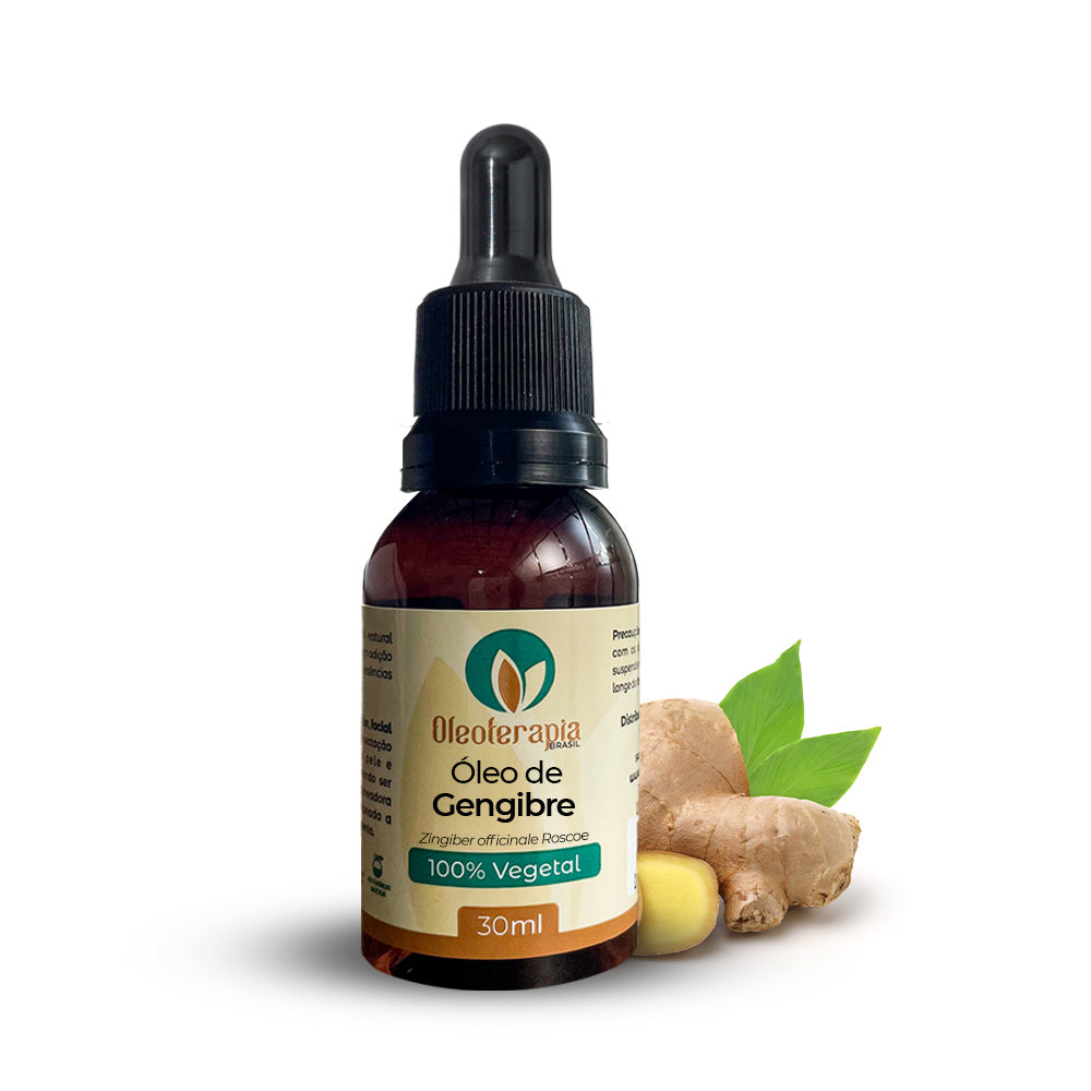Óleo de Gengibre - 100% natural uso capilar e corporal