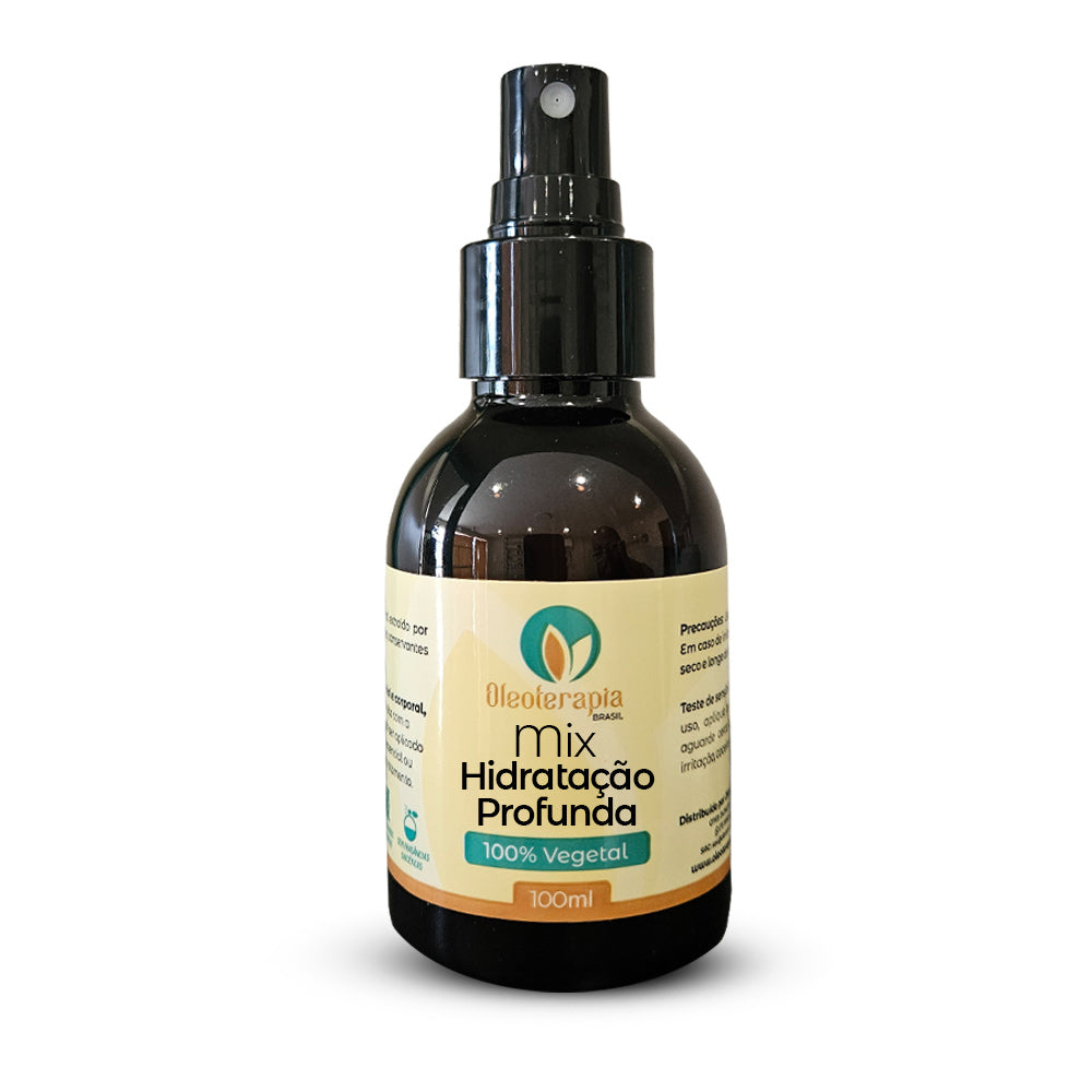Mix Hidratação Profunda 100% natural - umectação e cuidados capilares