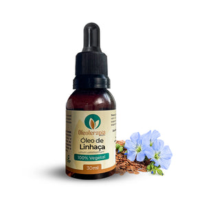 Óleo de Linhaça - 100% natural uso capilar e corporal