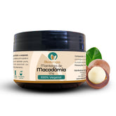 Manteiga de Macadâmia 100% vegetal - uso capilar e corporal