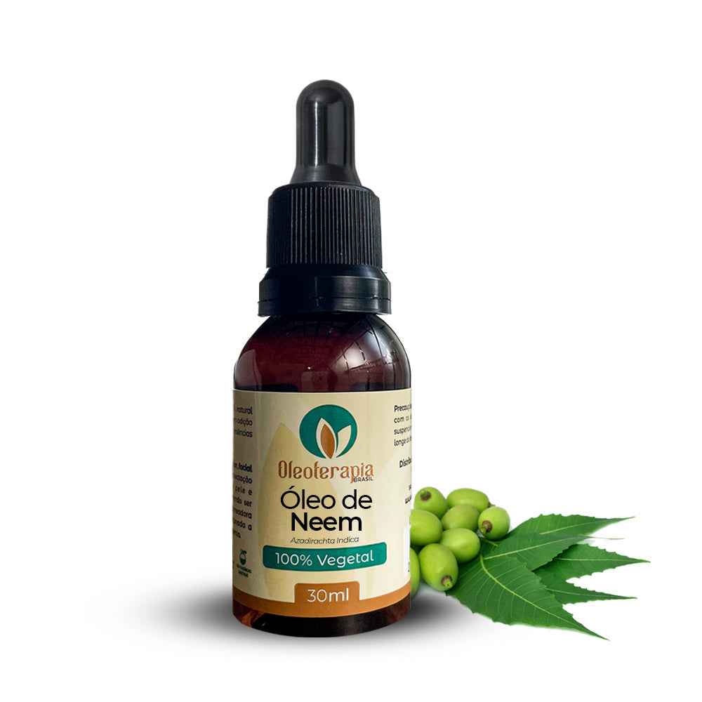 Óleo de Neem (Nim)  - 100% natural uso capilar e corporal