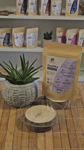 Zeolita - Argila 100% natural - Uso cosmético/rosto, cabelo e corpo