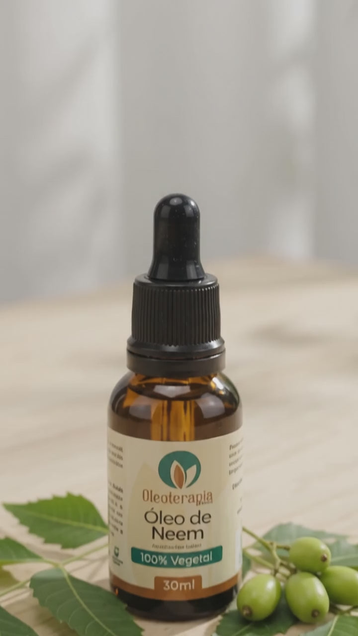 Óleo de Neem (Nim)  - 100% natural uso capilar e corporal