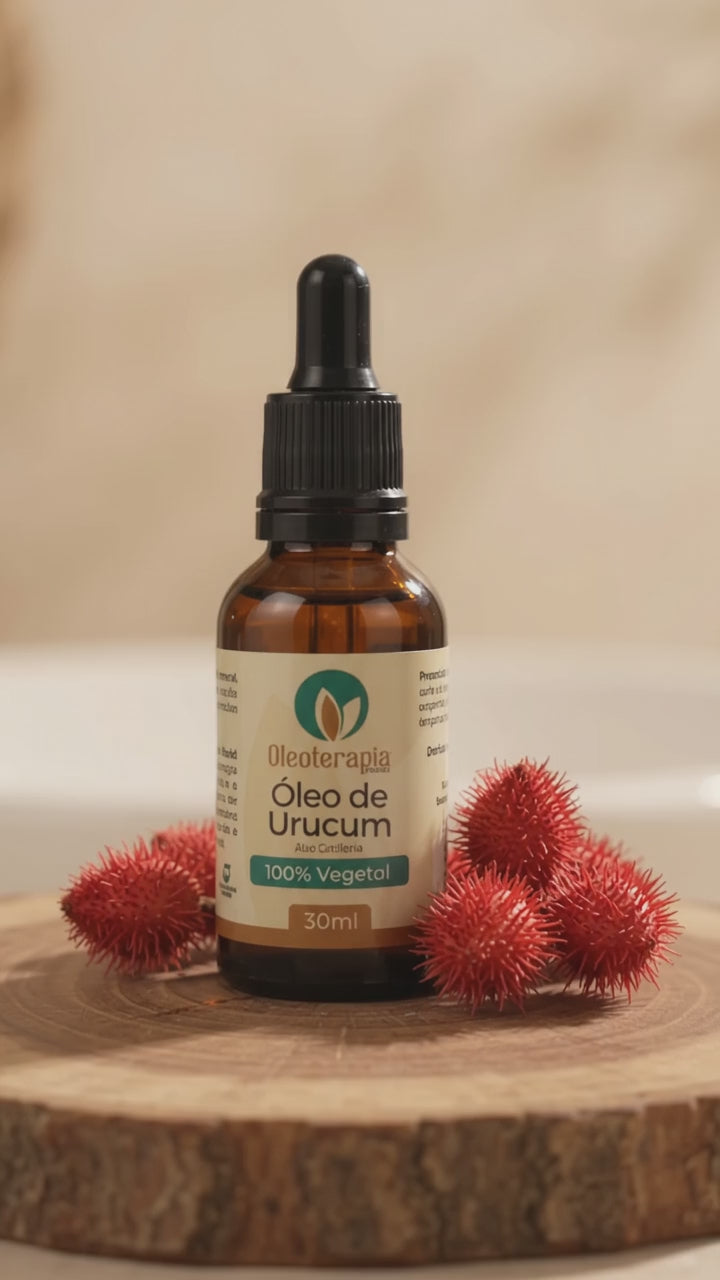 Óleo de Urucum - 100% natural uso capilar e corporal