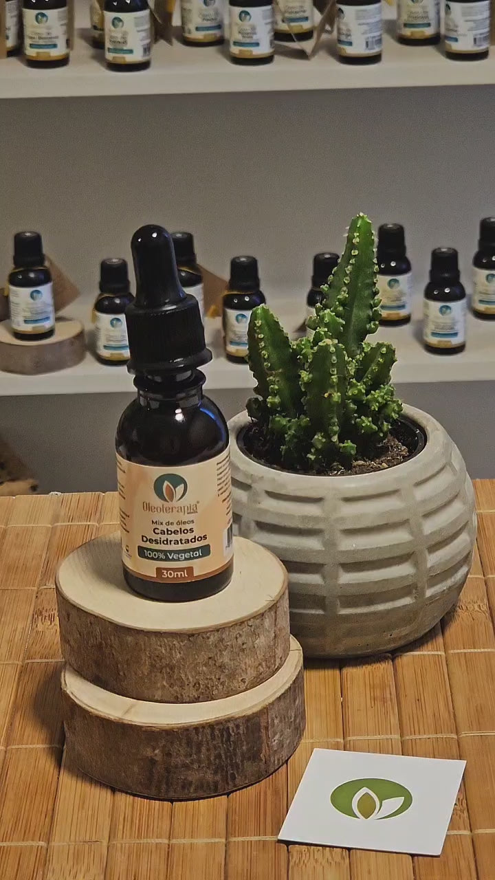 Mix Cabelos Desidratados 100% natural - umectação e cuidados capilares