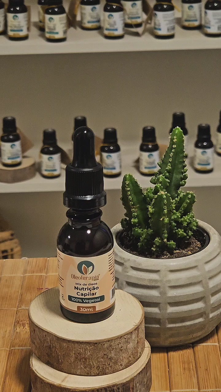 Mix Nutrição Capilar 100% natural - umectação e cuidados capilares