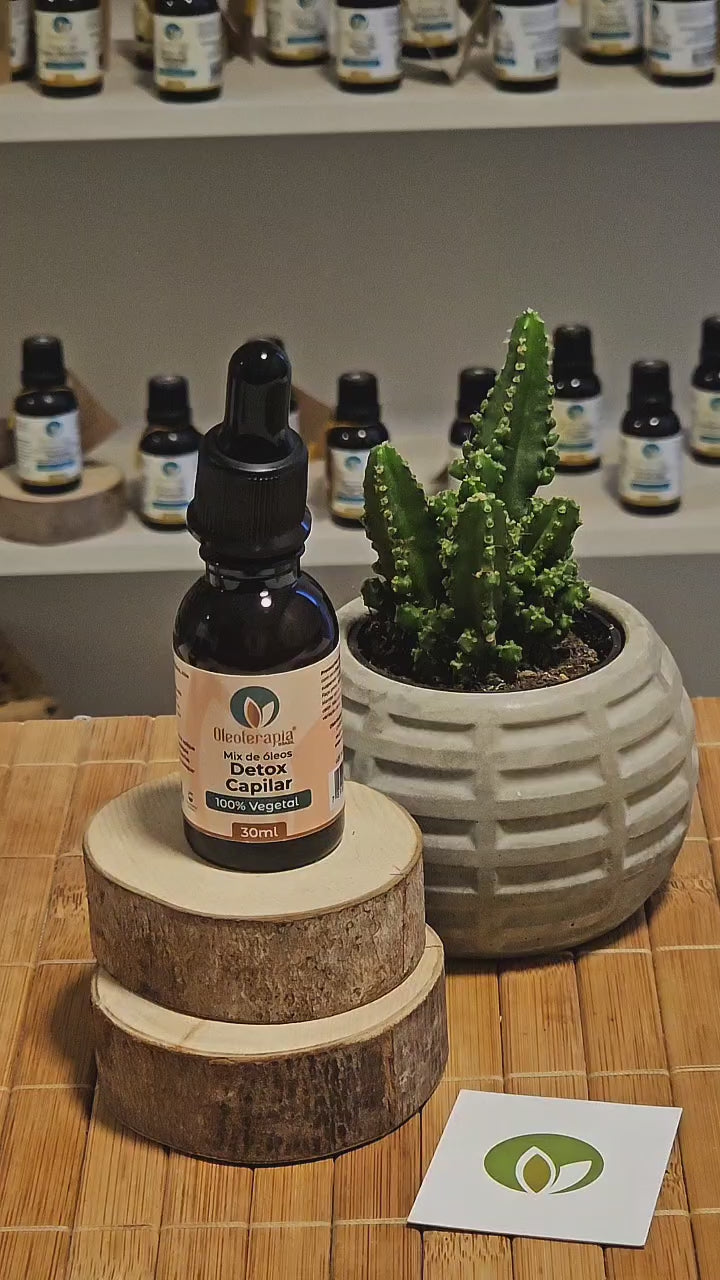 Mix Detox Capilar 100% Natural - Umectação e cuidados capilares