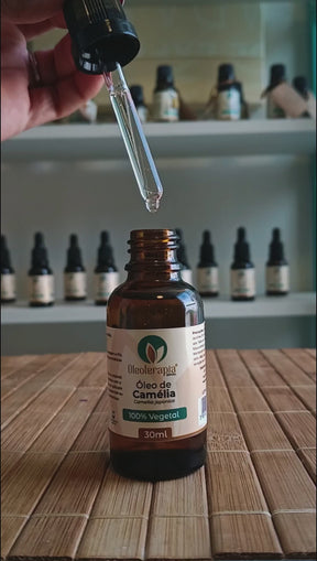 Óleo de Camélia - 100% natural uso capilar e corporal