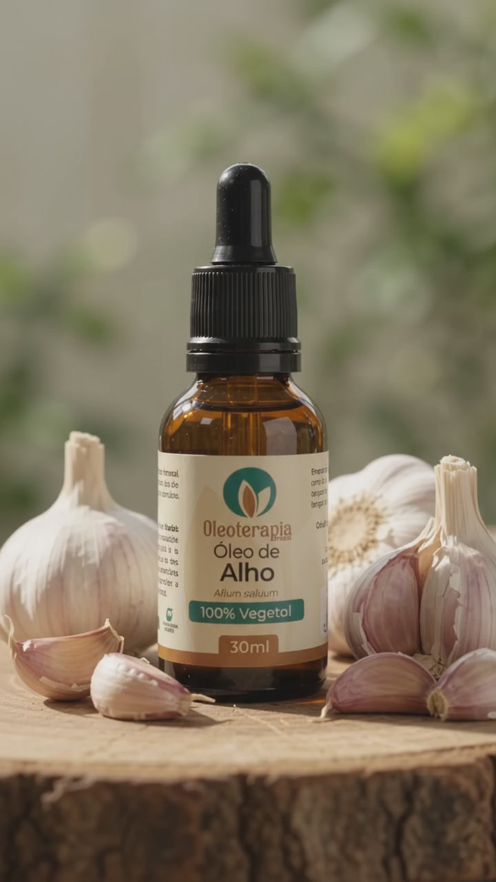 Óleo de Alho - 100% natural uso capilar e corporal