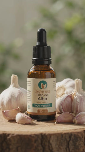 Óleo de Alho - 100% natural uso capilar e corporal