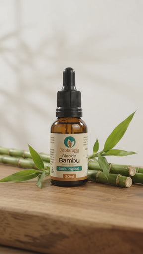 Óleo de Bambu -Extrato oleoso e 100% natural uso capilar e corporal