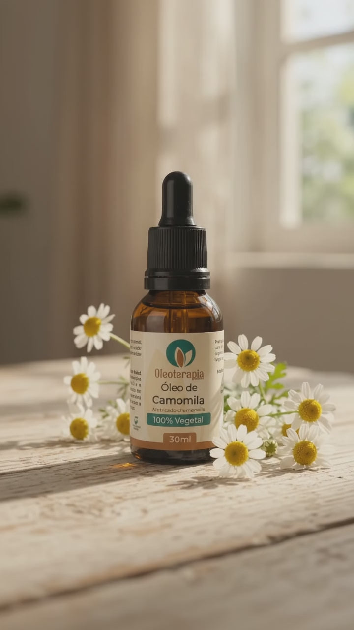 Óleo de Camomila - 100% natural uso capilar e corporal