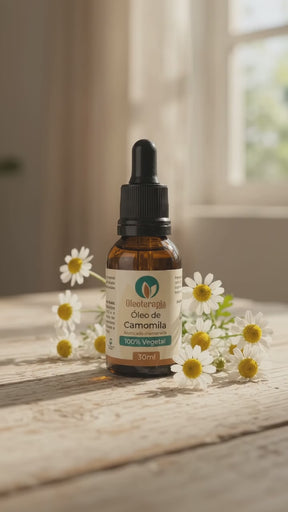 Óleo de Camomila - 100% natural uso capilar e corporal