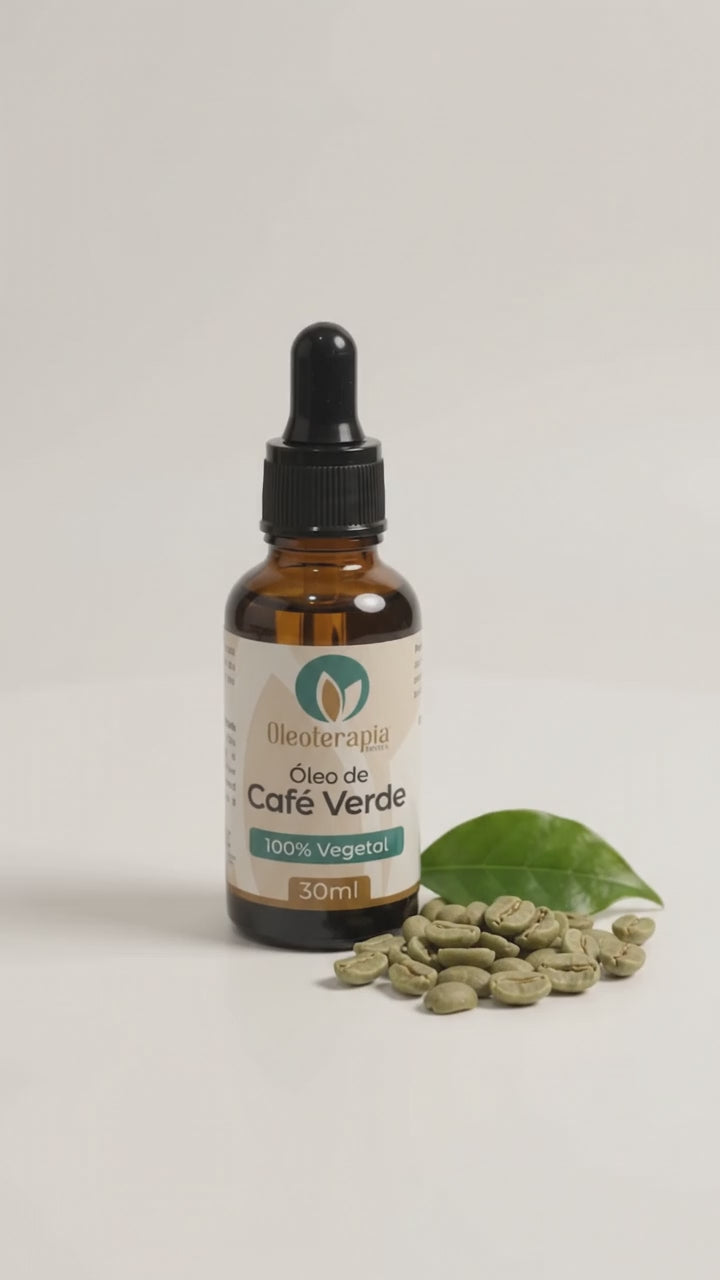 Óleo de Café Verde - 100% natural uso capilar e corporal