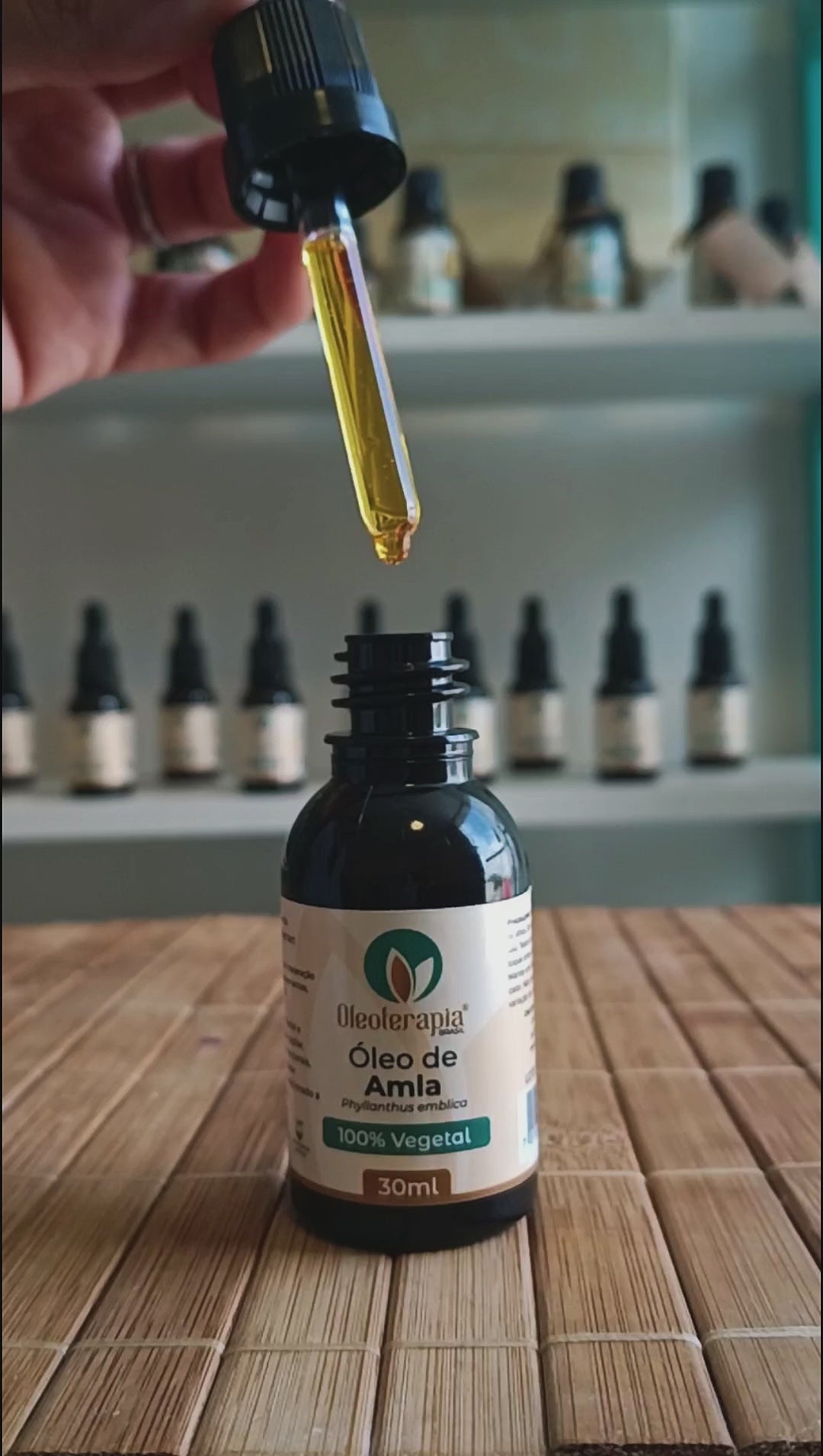 Óleo de Amla - 100% natural uso capilar e corporal