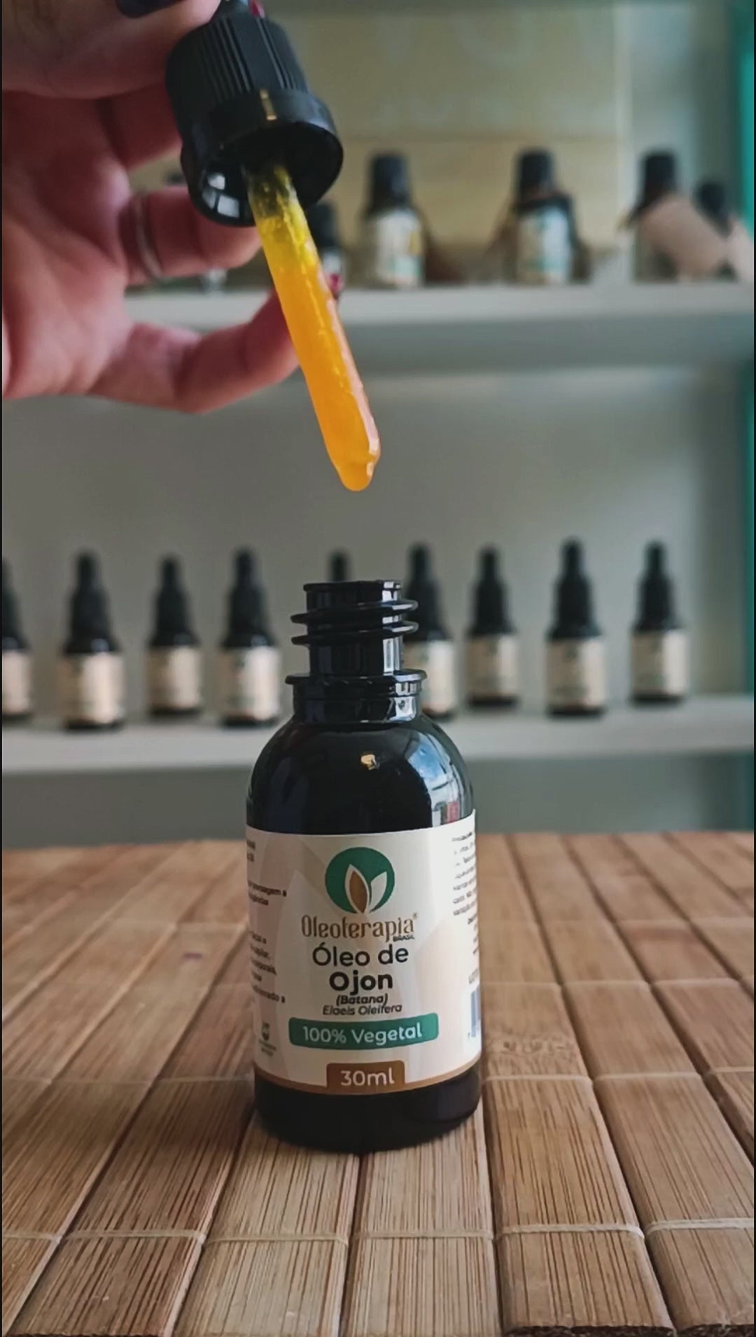 Óleo de Ojon (Batana) - 100% natural uso capilar e corporal