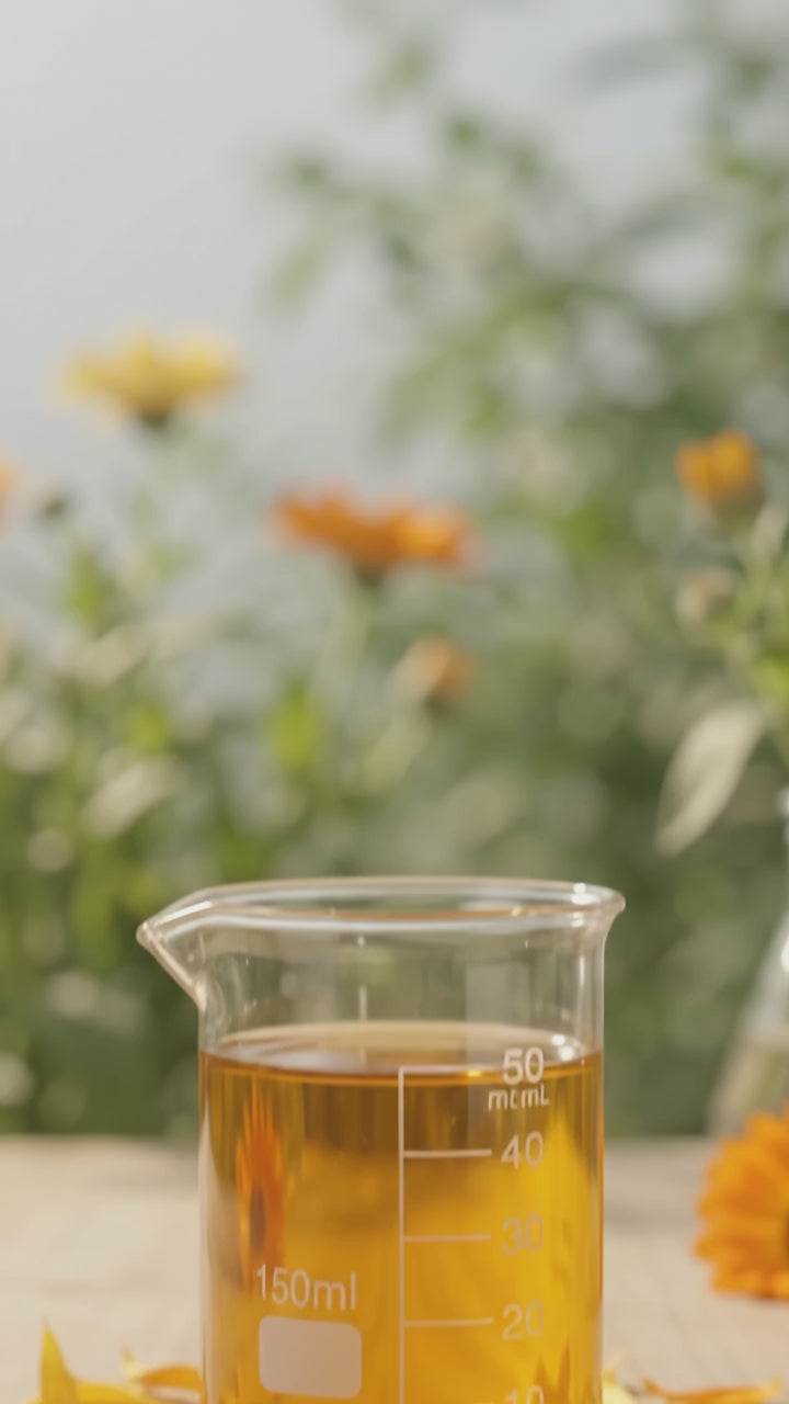 Óleo de Calêndula - 100% natural uso capilar e corporal