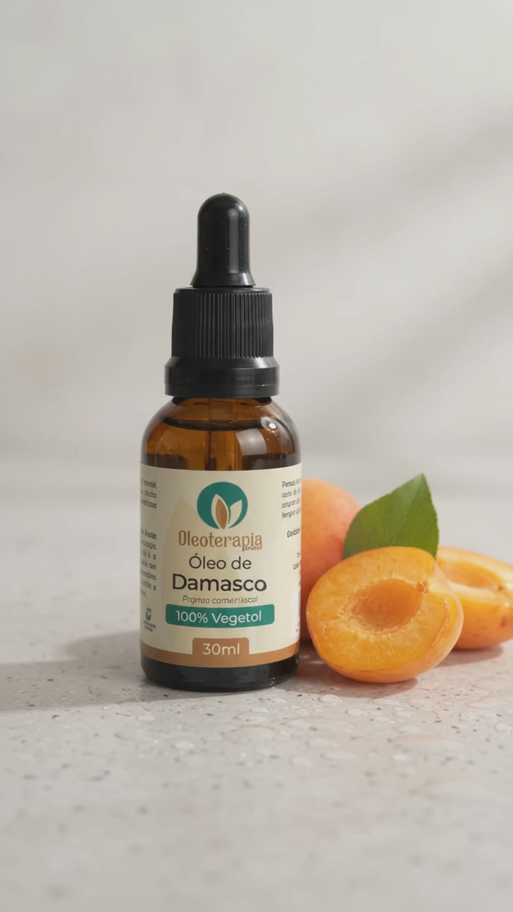 Óleo de Damasco (Apricot) - 100% natural uso capilar e corporal