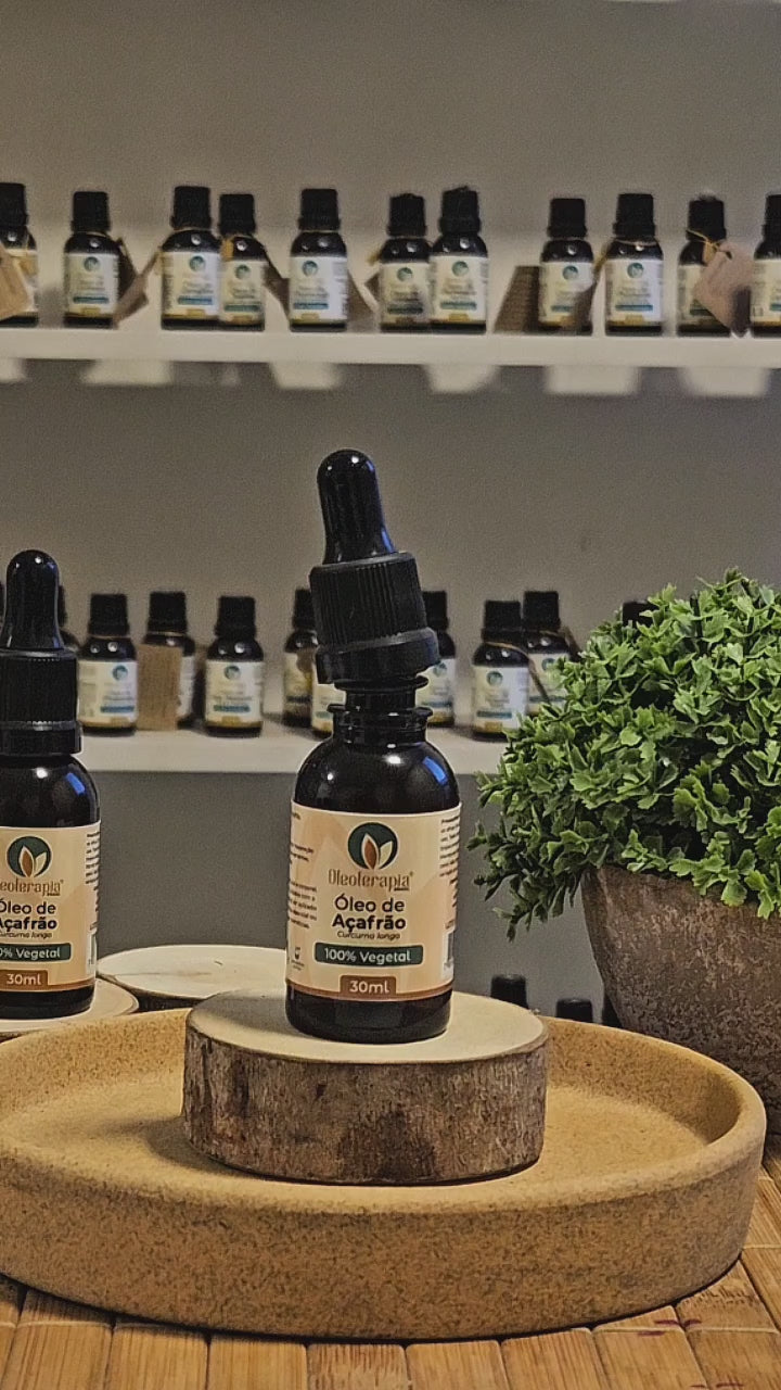 Óleo de Açafrão - 100% natural uso capilar e corporal