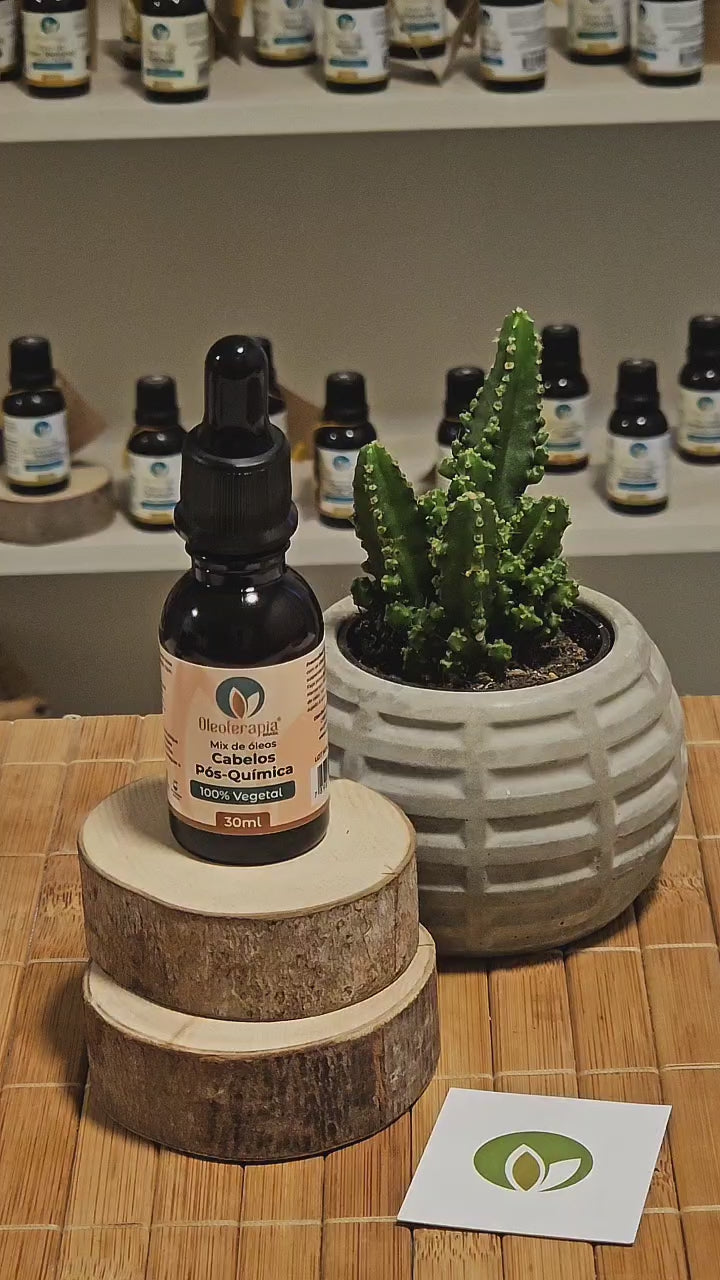 Mix Cabelos Cabelos Pós-Química 100% natural - umectação e cuidados capilares
