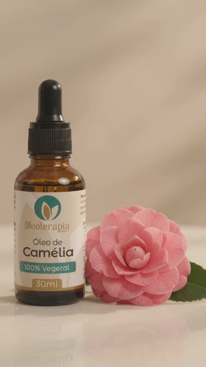 Óleo de Camélia - 100% natural uso capilar e corporal