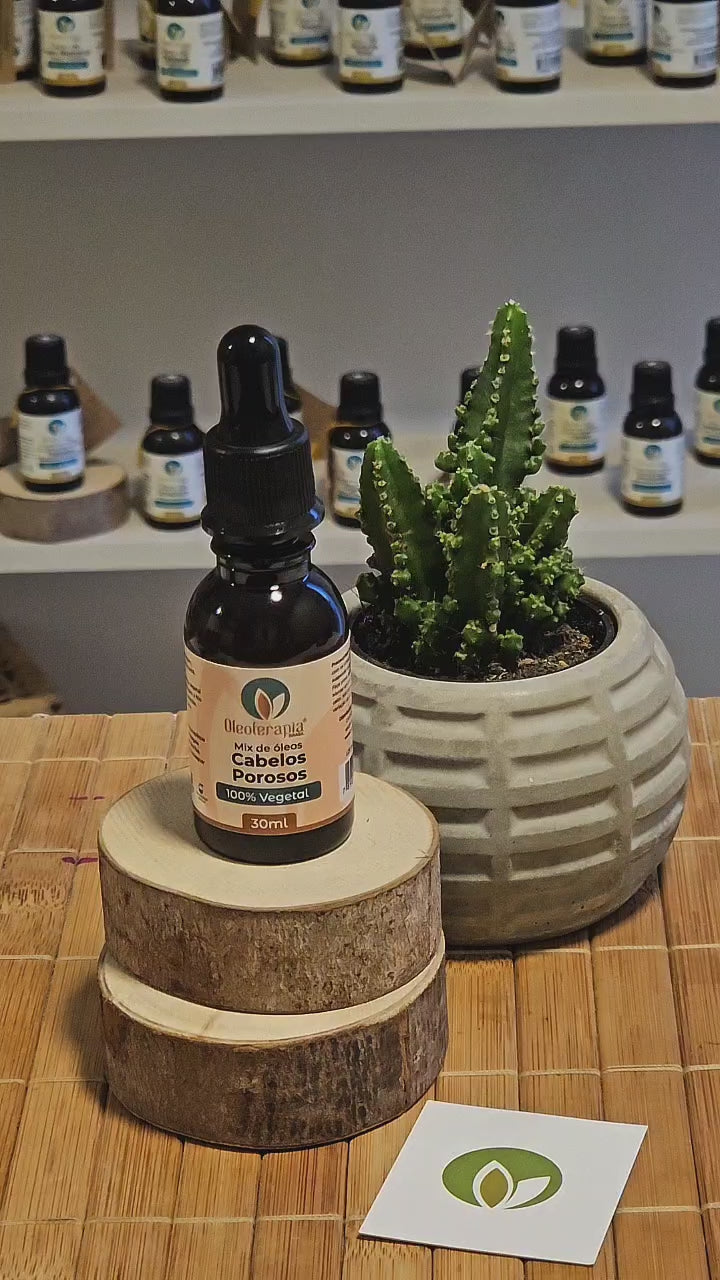 Mix Cabelos Porosos 100% natural - umectação e cuidados capilares