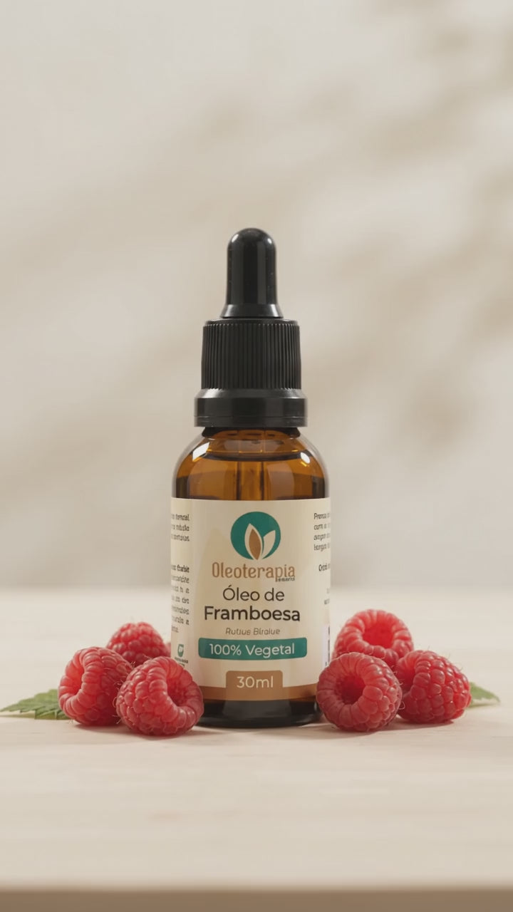 Óleo de Framboesa - 100% natural uso capilar e corporal