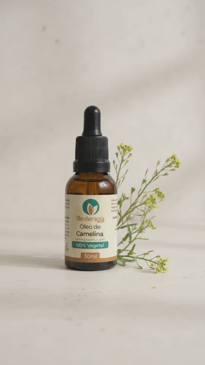 Óleo de Camelina - 100% natural uso capilar e corporal