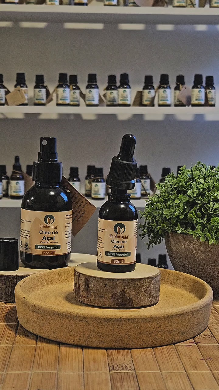 Óleo de Açai - 100% natural uso capilar e corporal