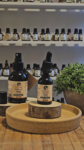 Óleo de Açai - 100% natural uso capilar e corporal