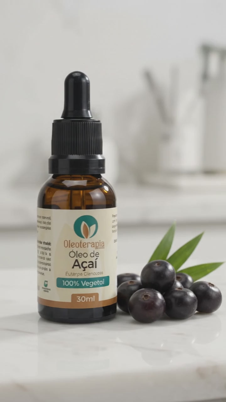 Óleo de Açai - 100% natural uso capilar e corporal