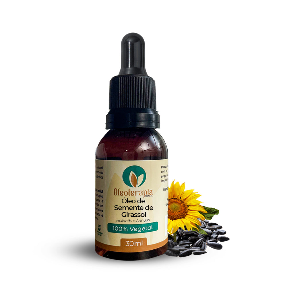 Óleo de Semente de Girassol - 100% natural uso capilar e corporal