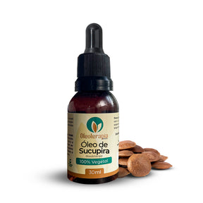 Óleo de Sucupira -Extrato oleoso e 100% natural uso capilar e corporal