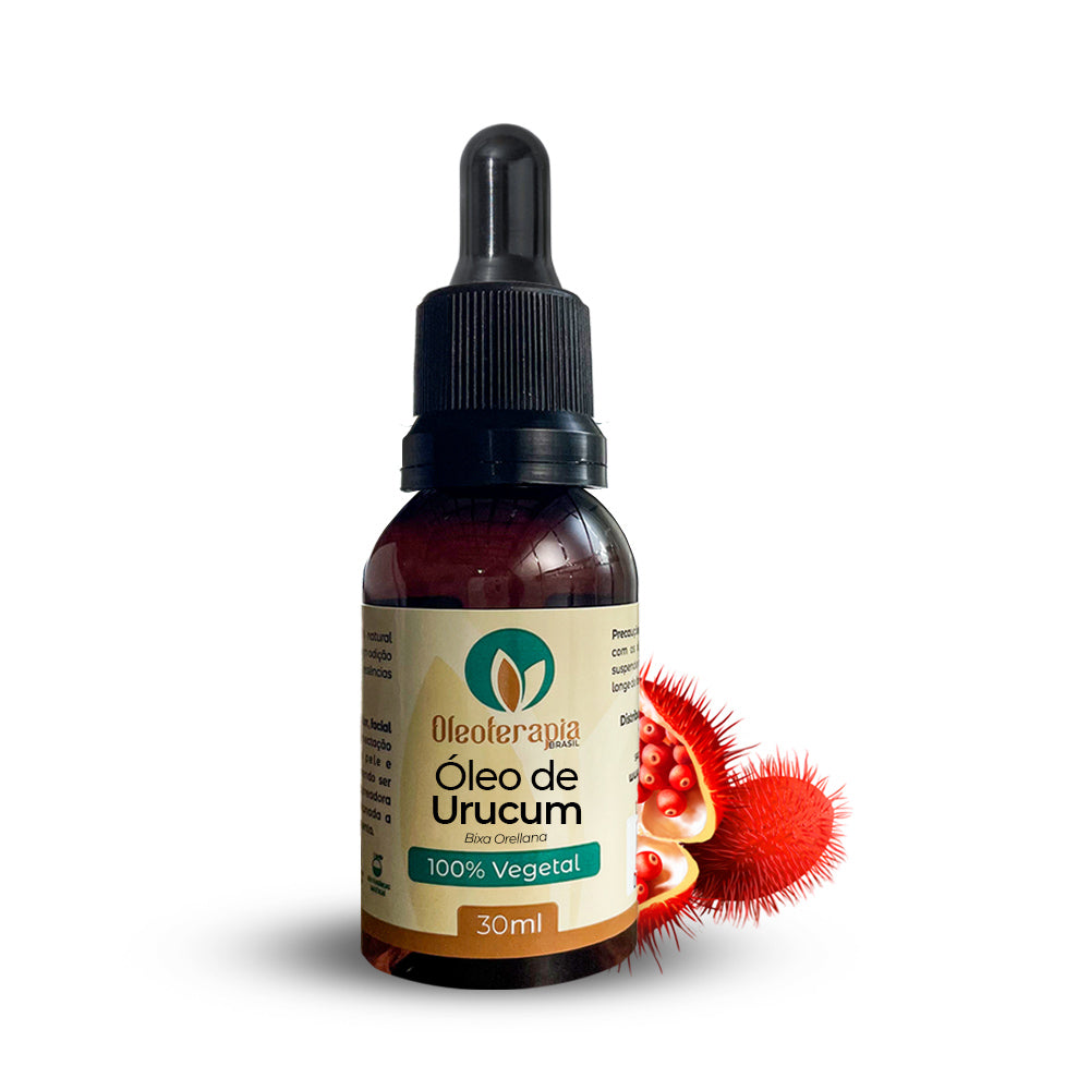 Óleo de Urucum - 100% natural uso capilar e corporal