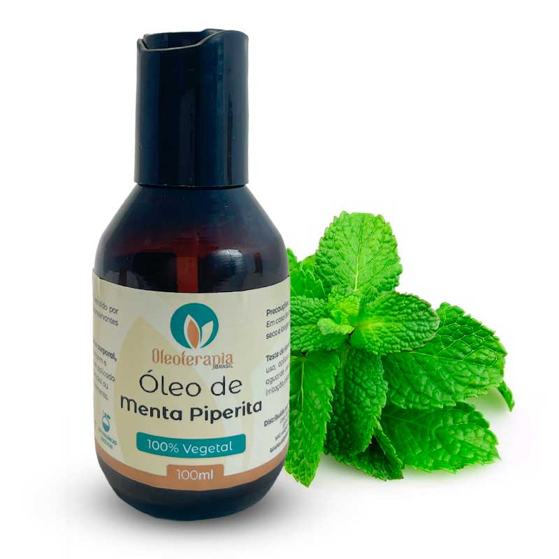 Óleo de Menta Piperita natural Nutrição capilar cuidados com a pele massagem terapêutica